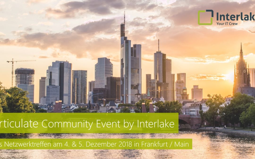 Articulate Community Event by Interlake – 4. & 5. Dezember in Frankfurt