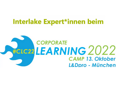 Interlake unterstützt das Corporate Learning Camp - kurz CLC - im Oktober 2022