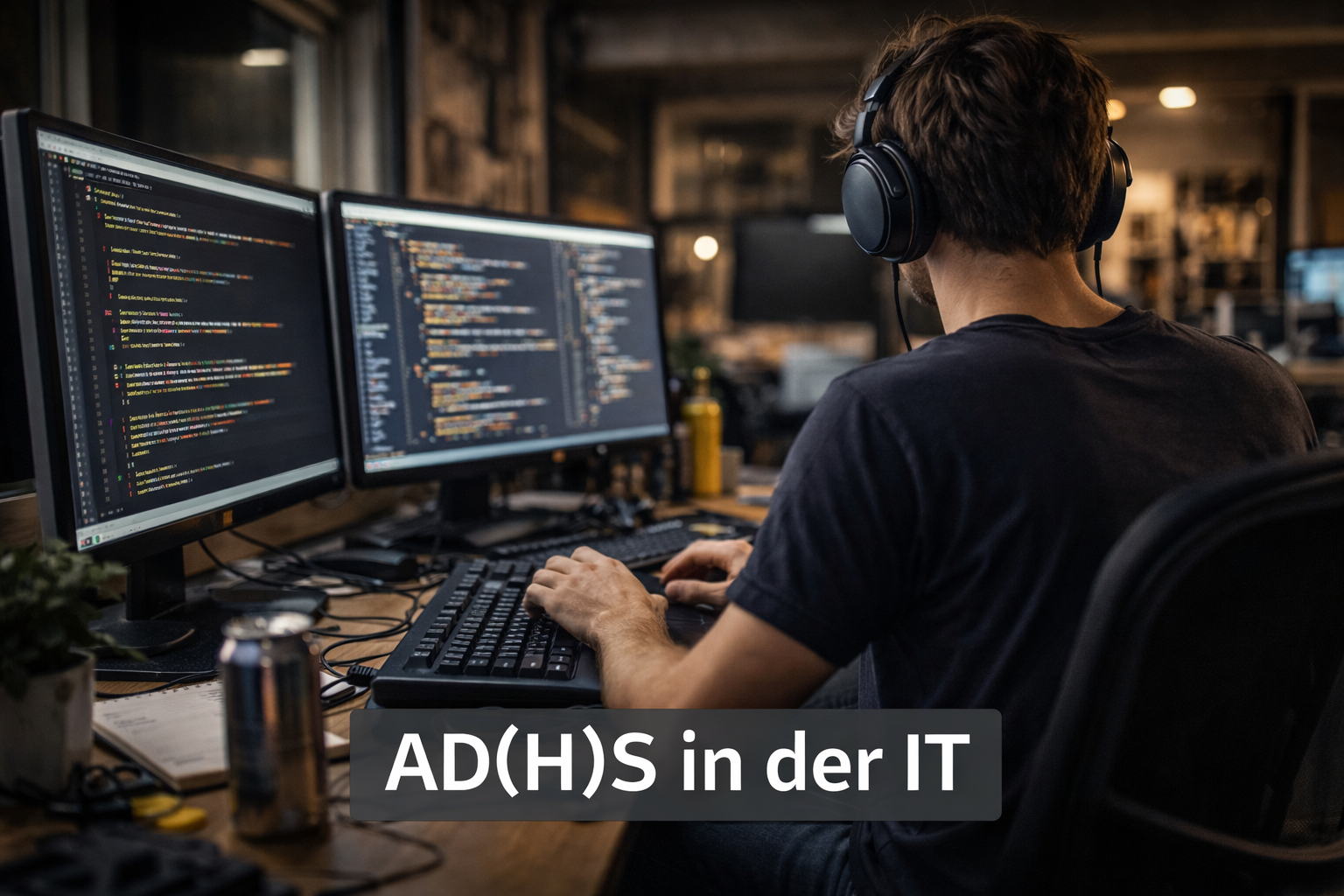ADHS in der IT Person mit ADHS in der IT