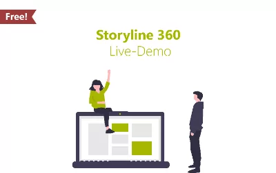 Unsere kostenlose Storyline 360 Live Demo